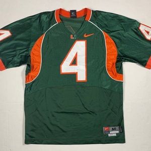 Nike Miami Hurricanes Devin Hester Jersey Size M